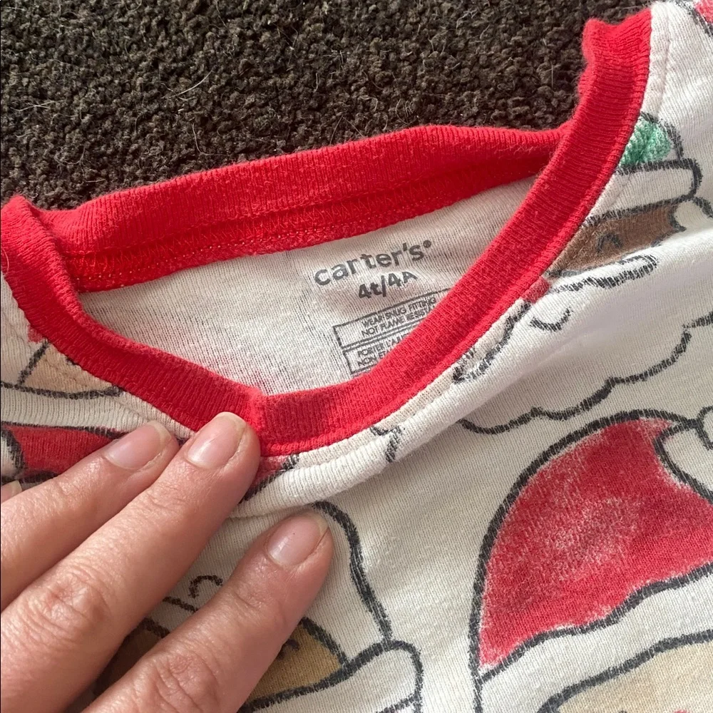 Burts Bees carters Pajama bundle 3T x4